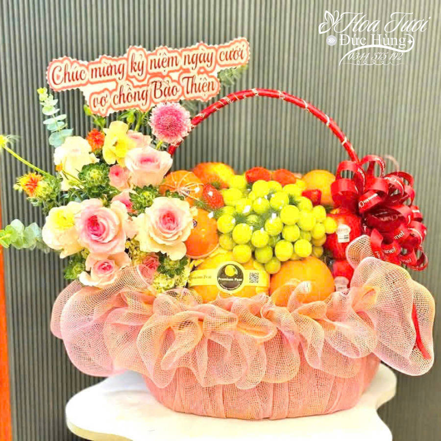 Giỏ Hoa Quả Kỷ Niệm